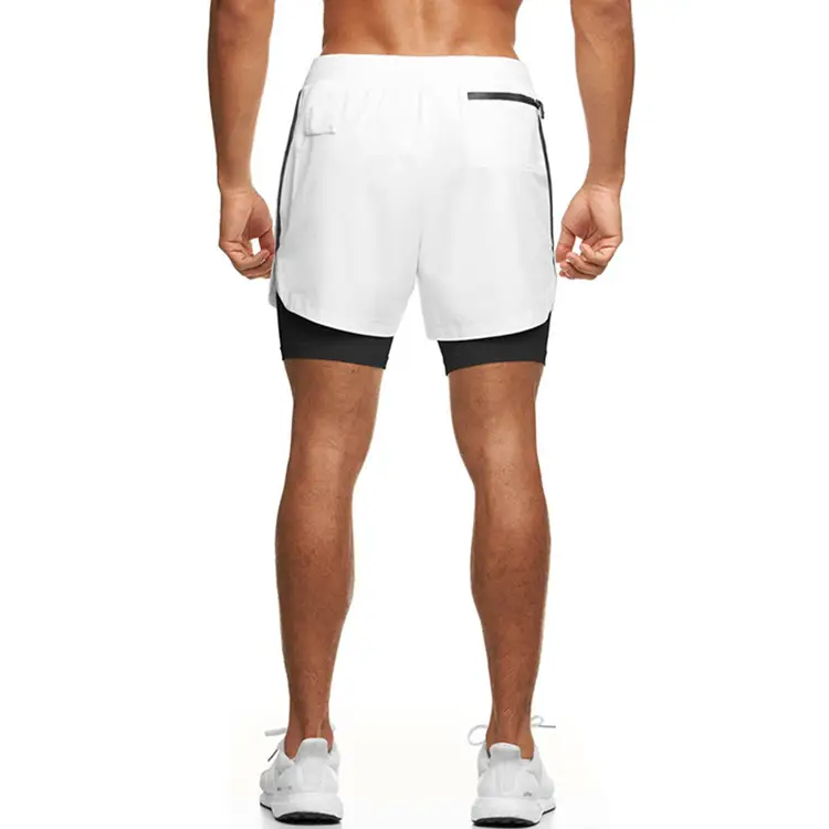 Men's Black Anti-Exposure Zip Shorts Ashro — feature 10
