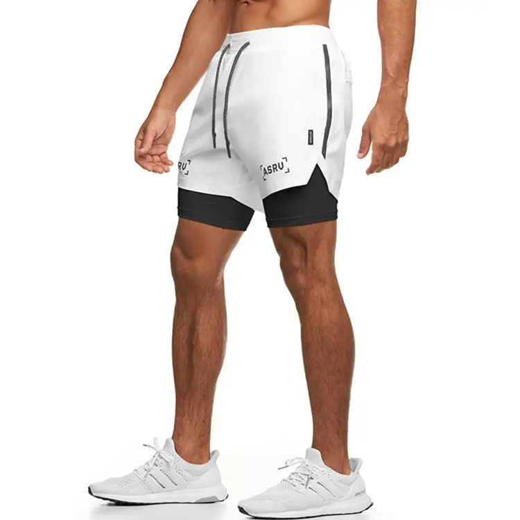 Men's Black Anti-Exposure Zip Shorts Ashro — feature 12