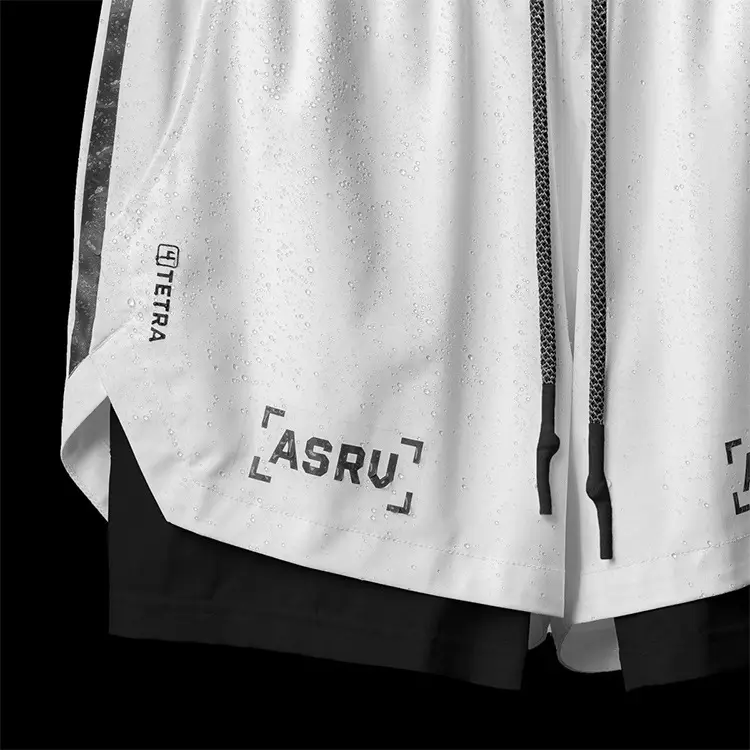 Men's Black Anti-Exposure Zip Shorts Ashro — feature 19