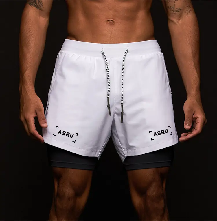 Men's Black Anti-Exposure Zip Shorts Ashro — feature 6