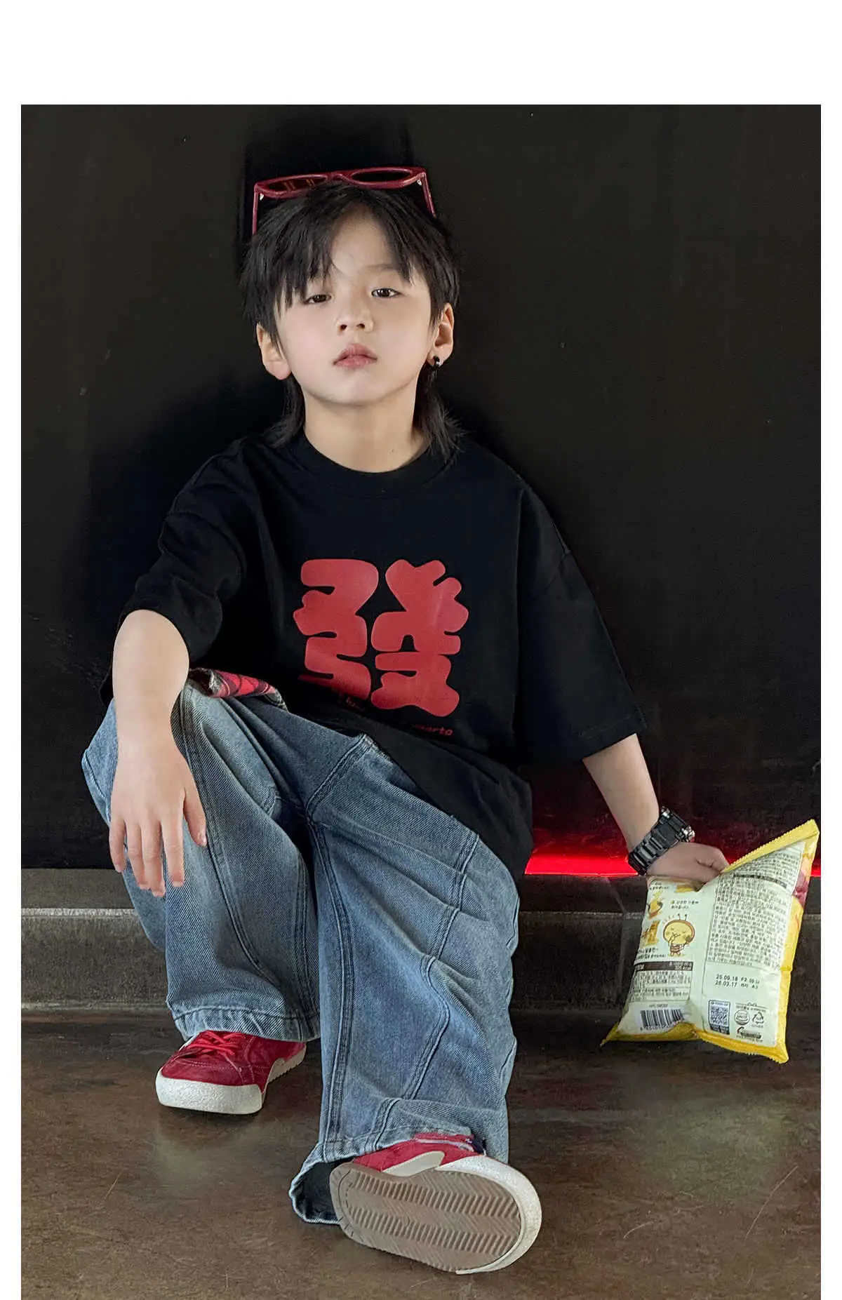 Kids Red Pure Cotton Summer T-Shirt 2026 — feature 27