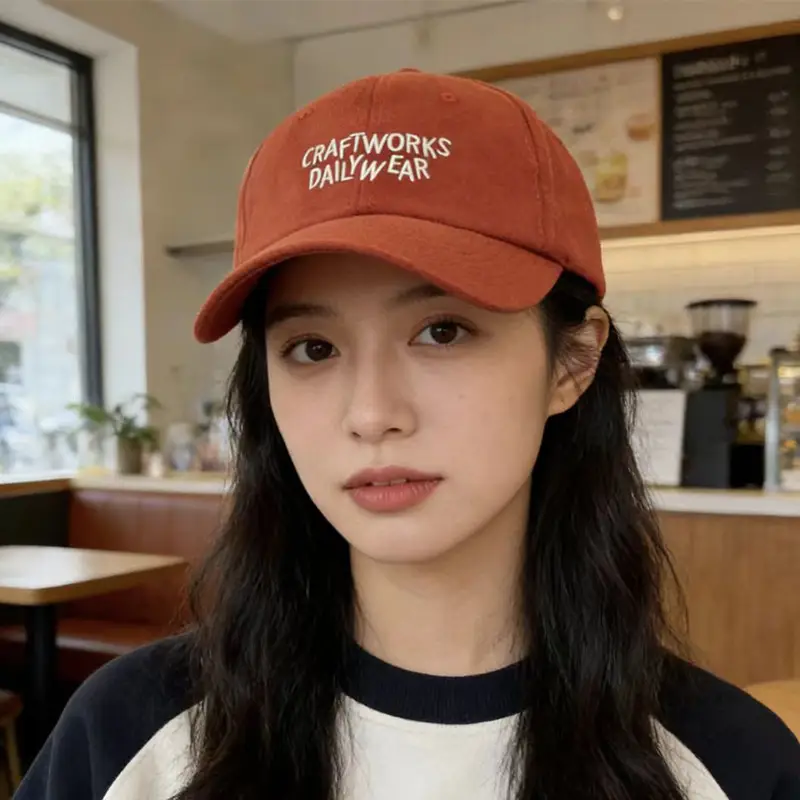 Women's Red Letter Baseball Cap 2025