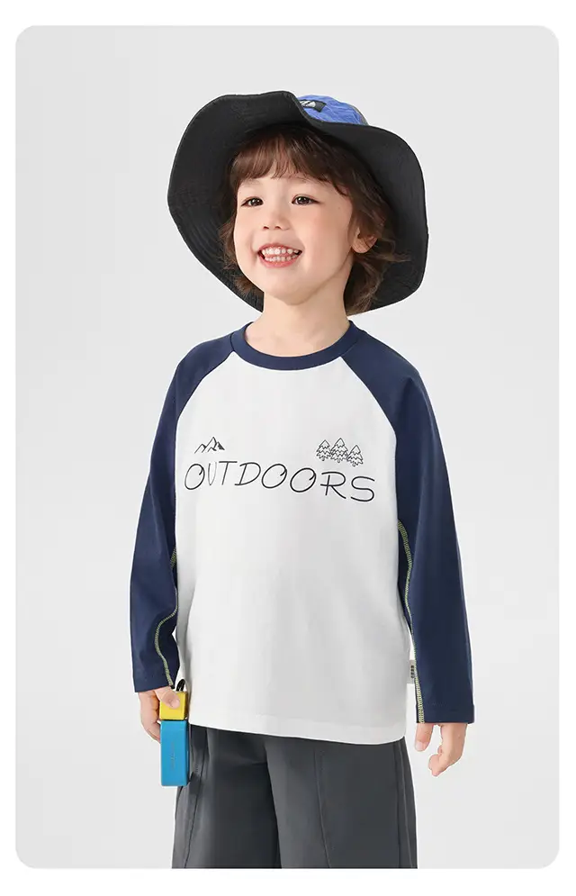 Boys Long Sleeve T-Shirt Purple Kids Base Layer Warm Inner Wear — feature 23
