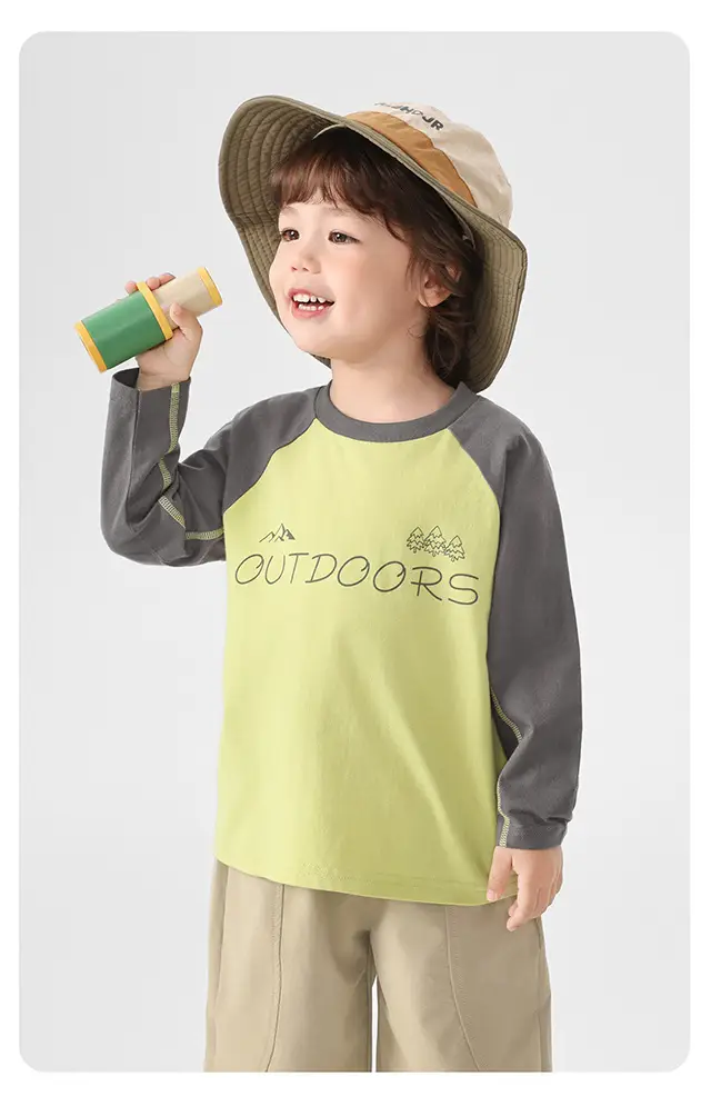 Boys Long Sleeve T-Shirt Purple Kids Base Layer Warm Inner Wear — feature 33
