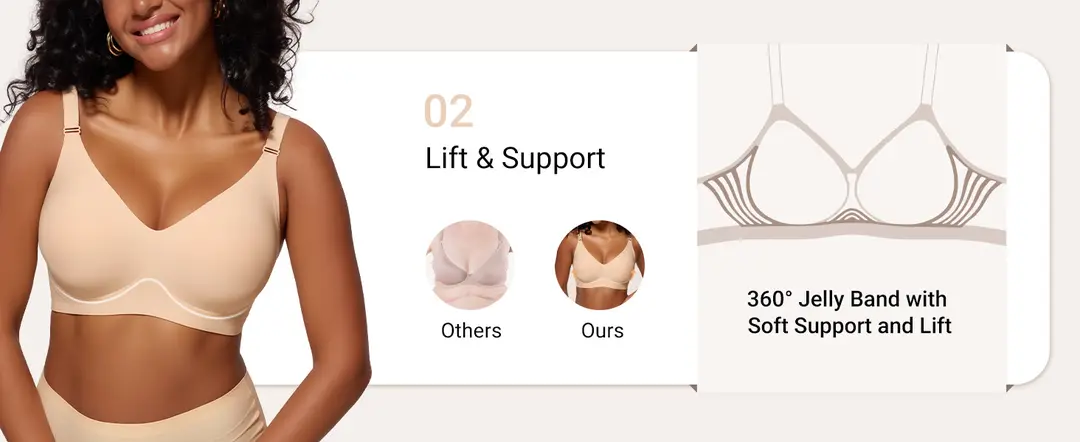 jelly bra for women