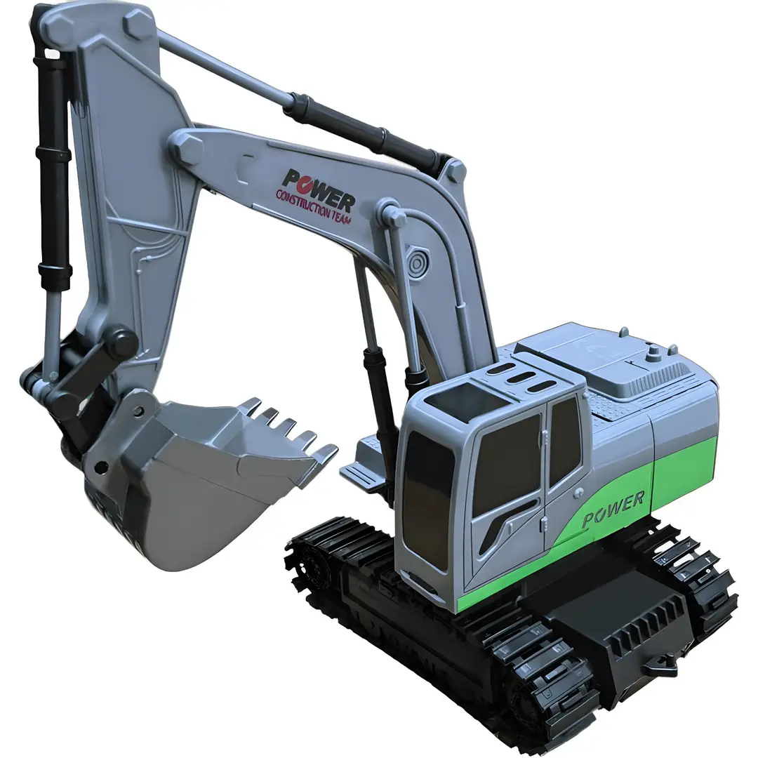 Cross-Border Children's Six-Way Alloy Remote Control Excavator Dump Bulldozer Dump Truck Simulation Engineering Vehicle Boy Toy Forklift - Image 13