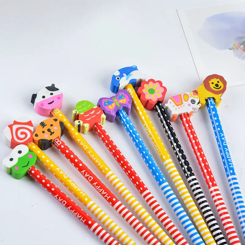 Elementary School Students' Hb Pencils with Erasers, Small Prizes and Gifts for Children in Kindergarten, School Supplies Wholesale, Direct Supply from the Manufacturer — feature 4