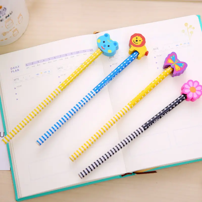 Elementary School Students' Hb Pencils with Erasers, Small Prizes and Gifts for Children in Kindergarten, School Supplies Wholesale, Direct Supply from the Manufacturer — feature 5