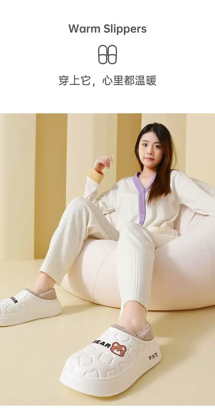 Women's Medical Cotton Slippers Warm Non-Slip Autumn Winter — feature 10