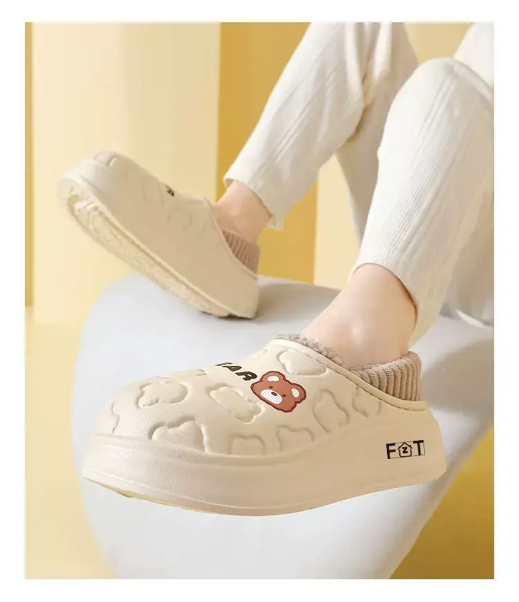 Women's Medical Cotton Slippers Warm Non-Slip Autumn Winter — feature 12