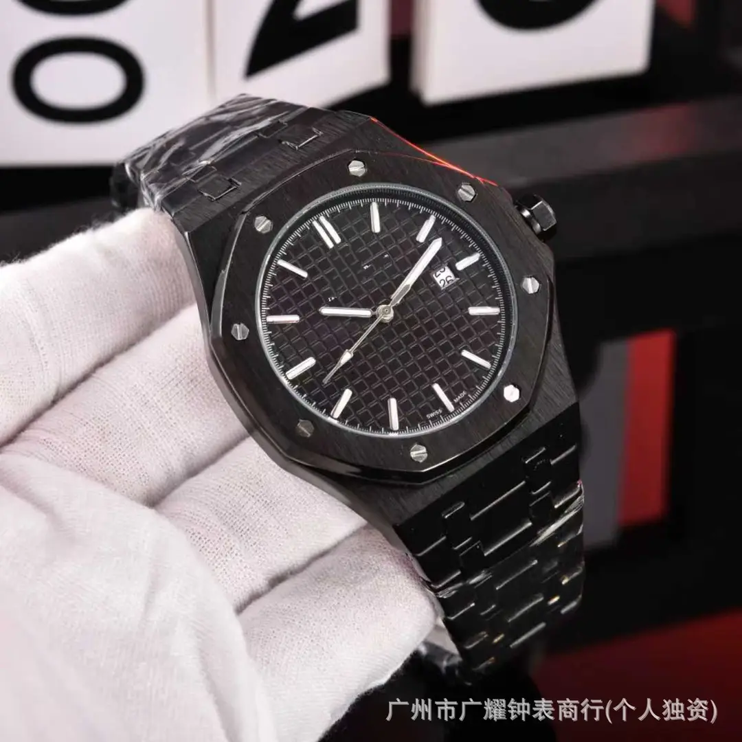 Popular Foreign Trade Factory Direct Sales Wholesale Aliexpress Wish European and American Style Simple Octagonal Quartz Movement