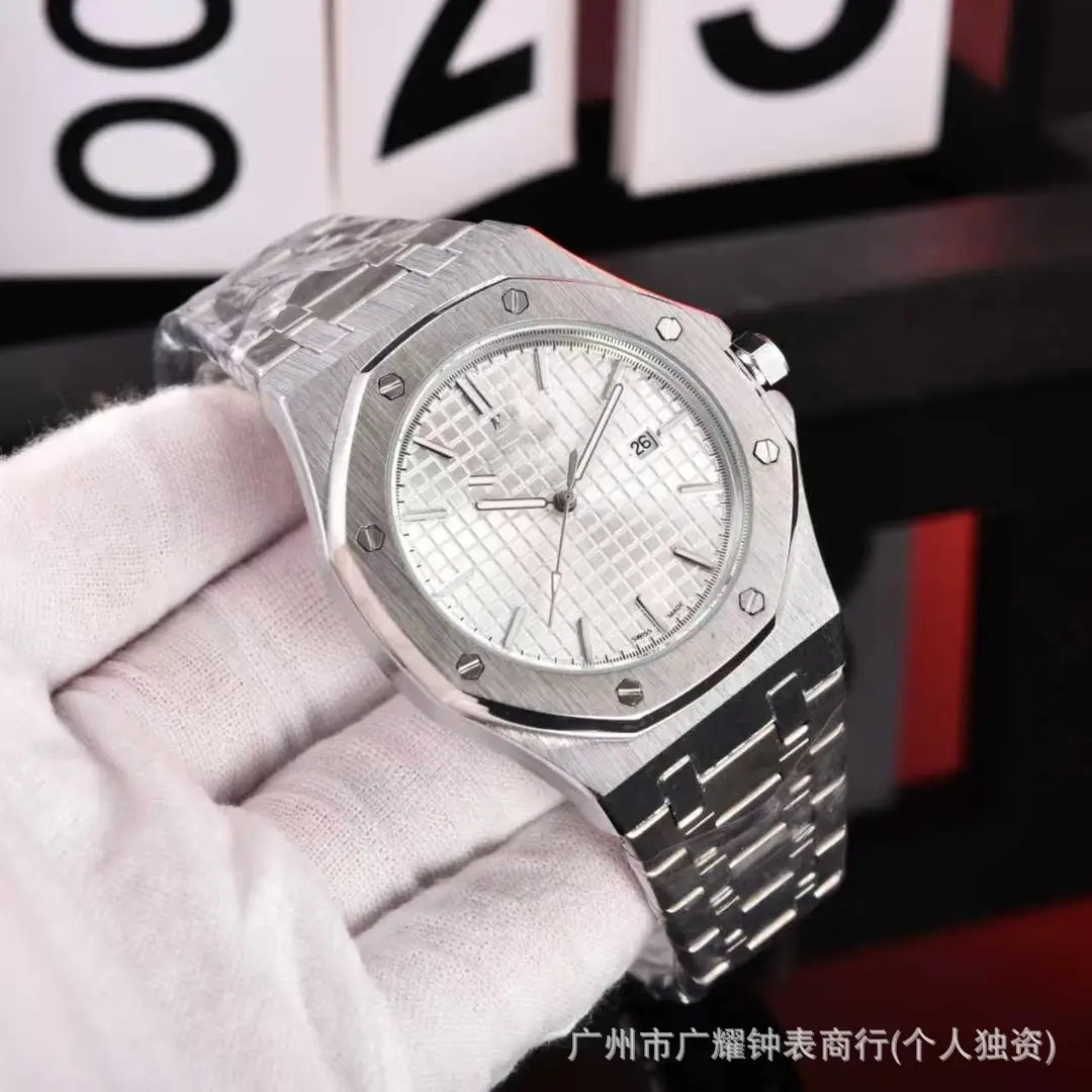 Popular Foreign Trade Factory Direct Sales Wholesale Aliexpress Wish European and American Style Simple Octagonal Quartz Movement