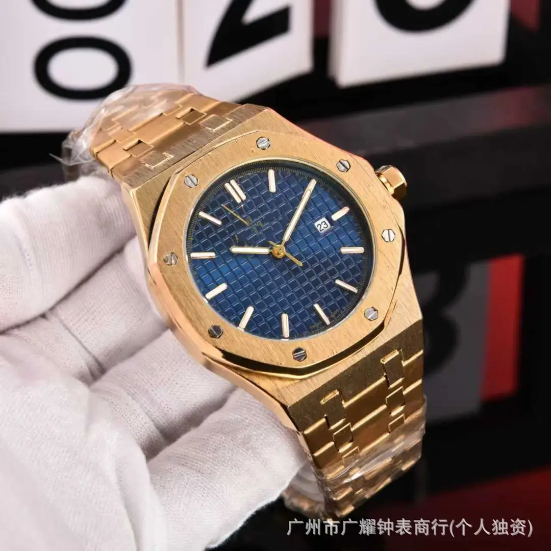 Popular Foreign Trade Factory Direct Sales Wholesale Aliexpress Wish European and American Style Simple Octagonal Quartz Movement