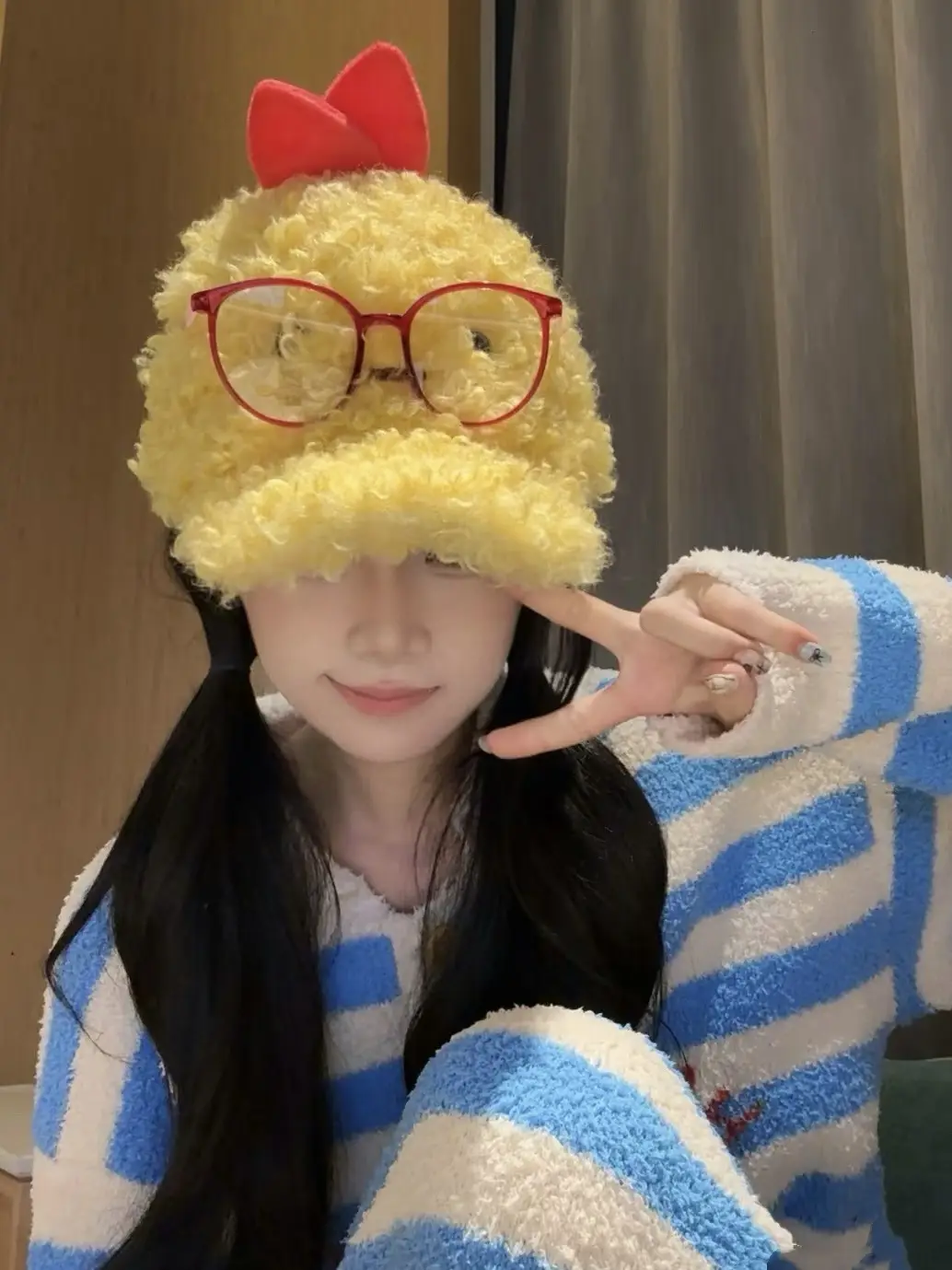 Japanese Style Fleece Duckbill Cap for Girls — feature 8