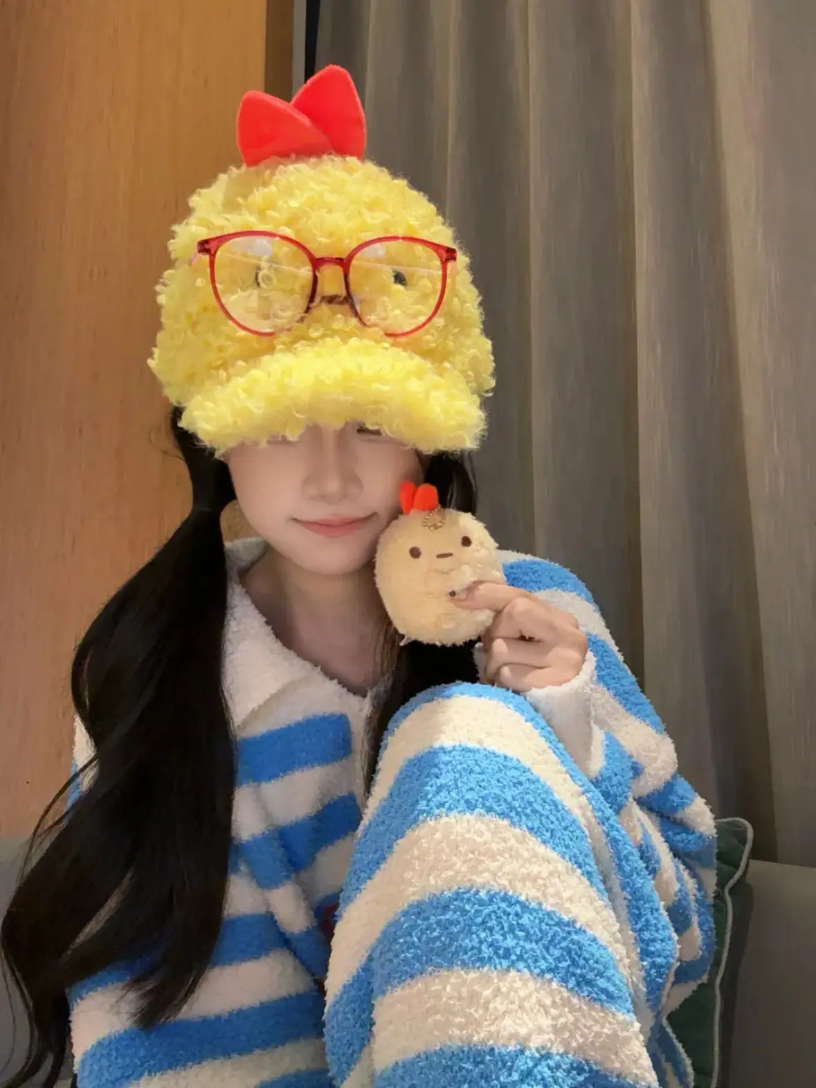 Japanese Style Fleece Duckbill Cap for Girls — feature 9
