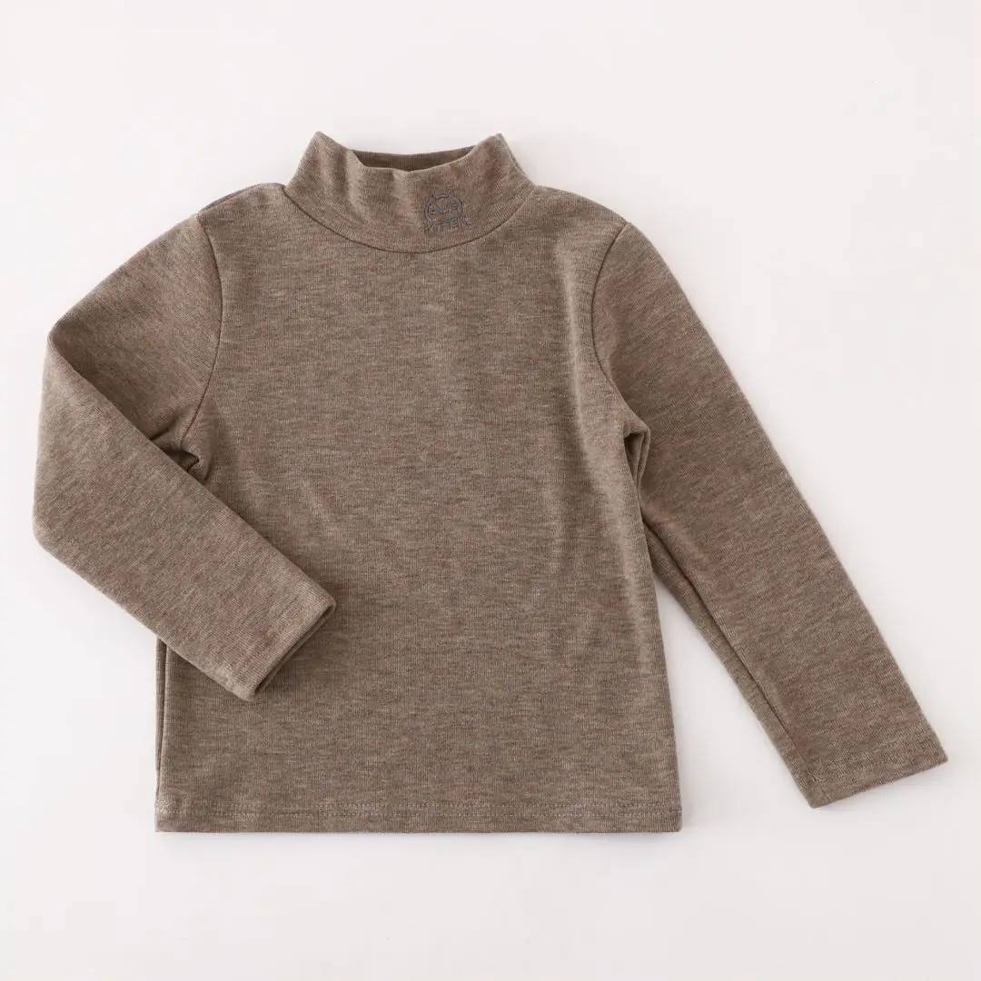 New Autumn Base Layer T-Shirt for Boys Girls Half Collar Warm Soft - Image 2