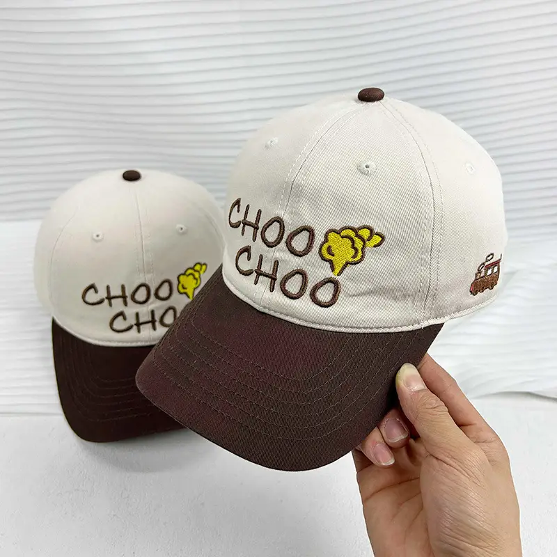 Korean Cartoon Cap for Women Large Head Cotton - Image 3
