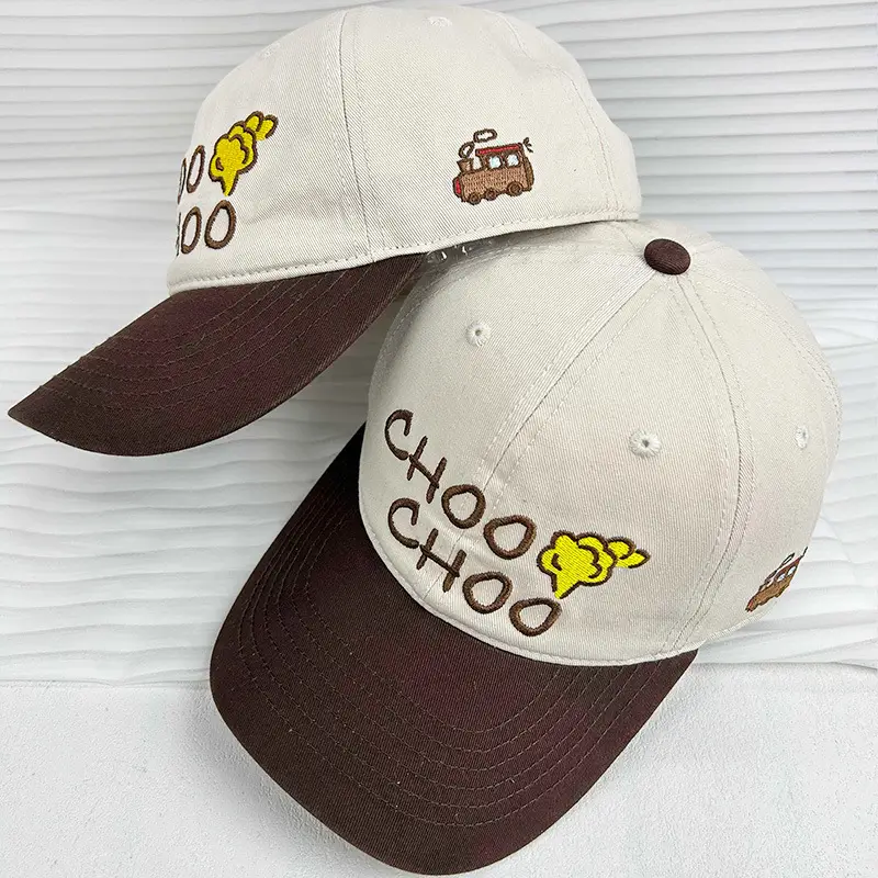 Korean Cartoon Cap for Women Large Head Cotton - Image 4