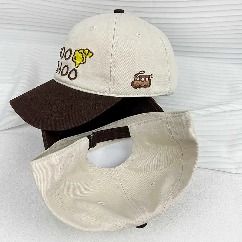 Korean Cartoon Cap for Women Large Head Cotton - Image 5