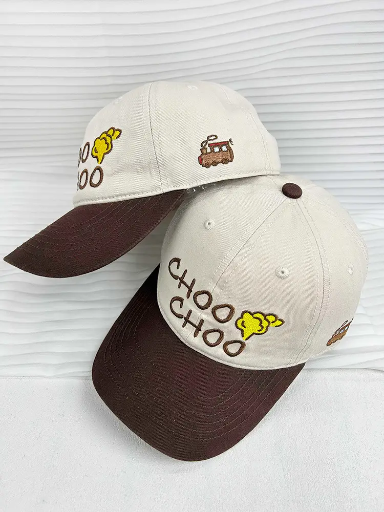 Korean Cartoon Cap for Women Large Head Cotton — feature 3