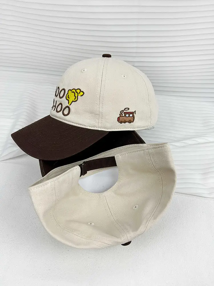 Korean Cartoon Cap for Women Large Head Cotton — feature 4