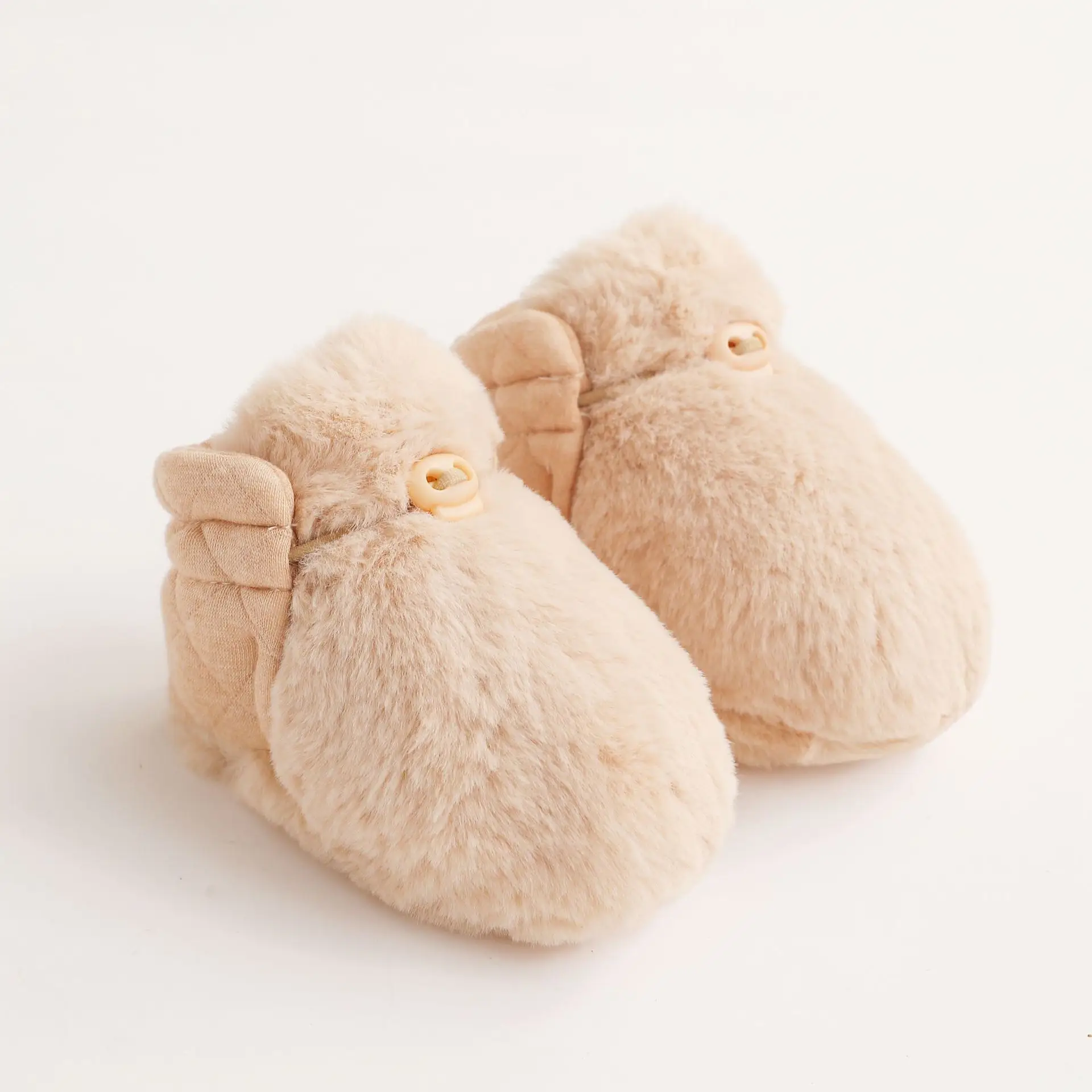 Baby Furry Warm Shoes 0-12 Months Thickened Cotton