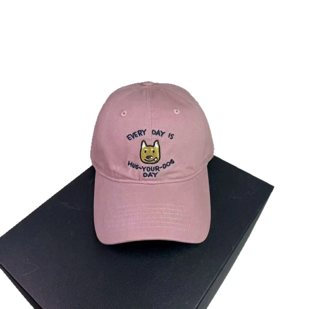 Blue Pet Dog Letter Cap with Sunshade & Duck Design