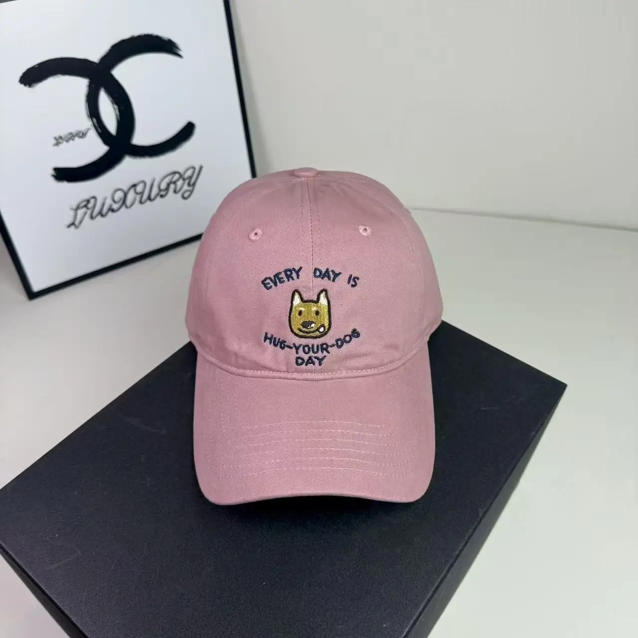 Blue Pet Dog Letter Cap with Sunshade & Duck Design — feature 6