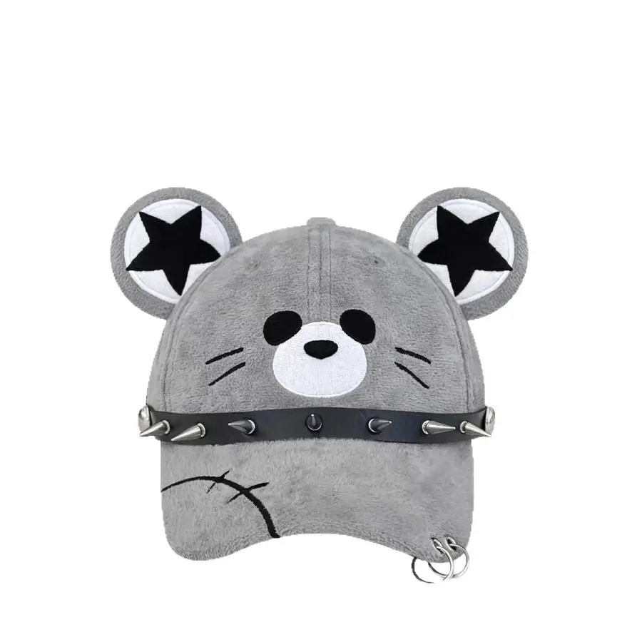 Punk Dark Rivet Duck Cap Female Y2K Subculture Cute Versatile Baseball Cap - Image 6