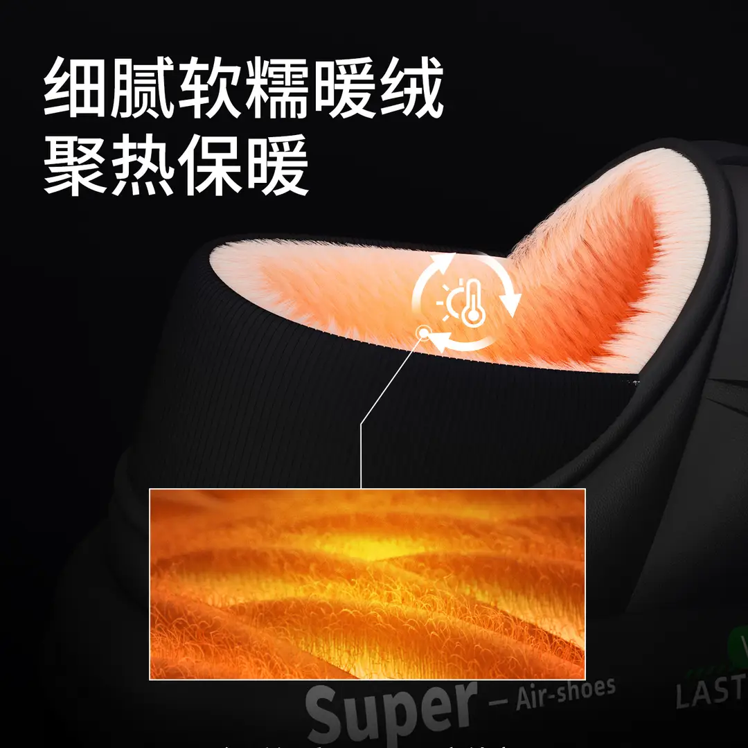 Cotton Slippers for Men in Autumn and Winter 2025 New Style Warm Simple Fashion Home Indoor Cotton Slippers Plush and Comfortable - Image 6