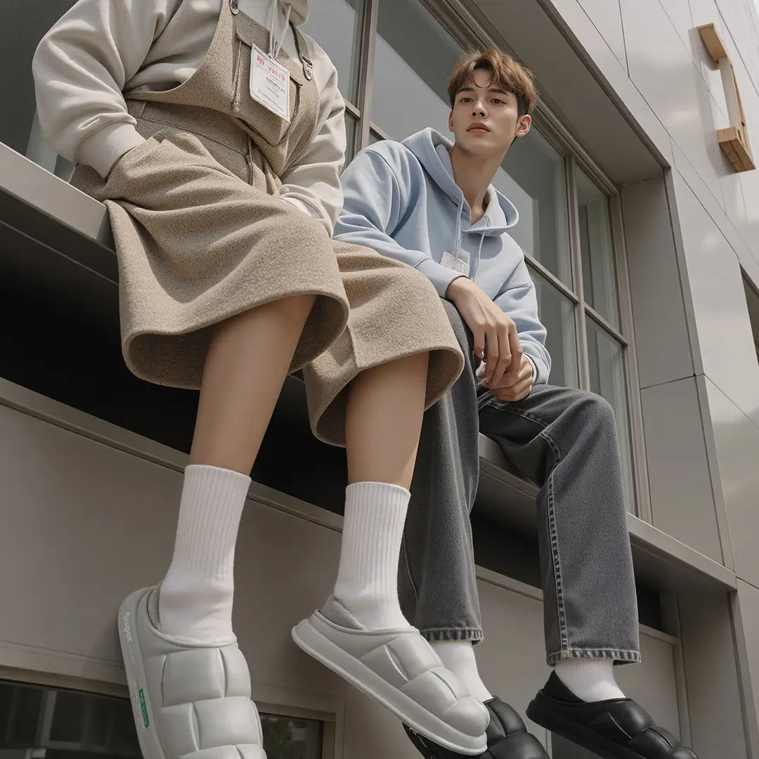 Cotton Slippers for Men in Autumn and Winter 2025 New Style Warm Simple Fashion Home Indoor Cotton Slippers Plush and Comfortable — feature 3