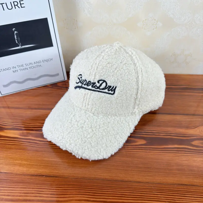 Korean Style Lamb Wool Hat for Women Autumn Winter Warm Unisex - Image 4
