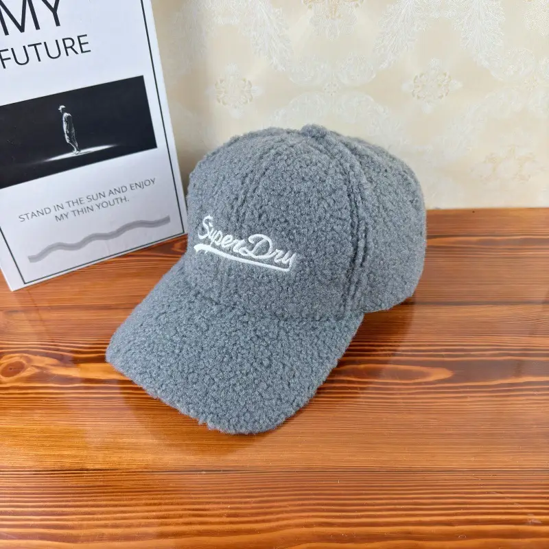 Korean Style Lamb Wool Hat for Women Autumn Winter Warm Unisex - Image 5