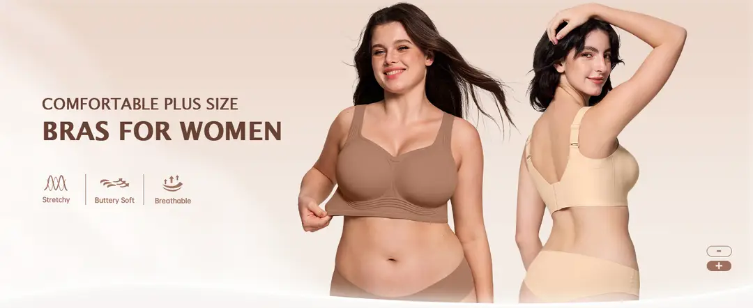Foreign Trade Soft Support Large Bust Bra for Women, Seamless Thin Style, Wireless Bra, Push-Up Comfortable Bra for Plus-Size Women, Jelly Bra — feature 6