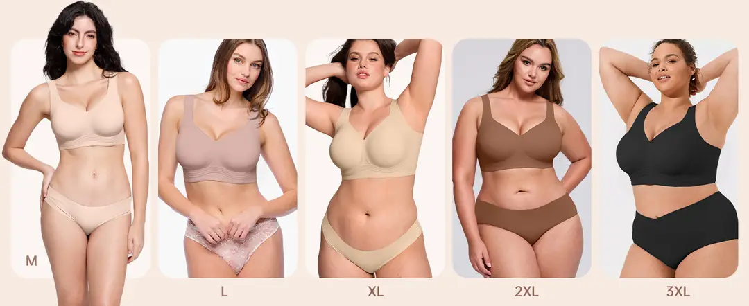 Foreign Trade Soft Support Large Bust Bra for Women, Seamless Thin Style, Wireless Bra, Push-Up Comfortable Bra for Plus-Size Women, Jelly Bra — feature 9