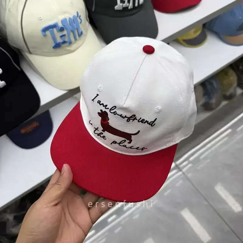 Women Baseball Cap with Letter Embroidery & Wide Bristles — feature 4