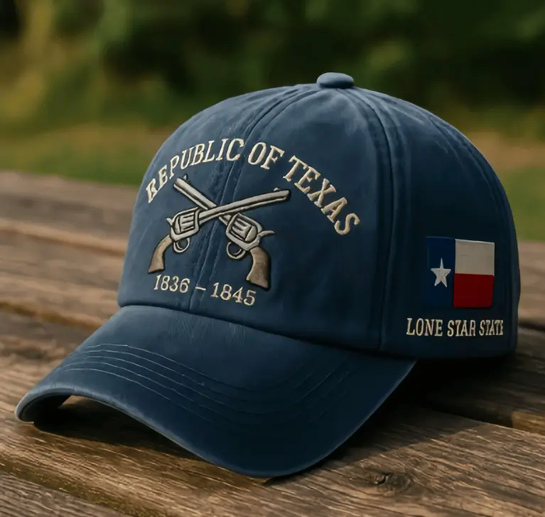 Cross-Border Veteran Eagle Cap Men White 250th Anniversary