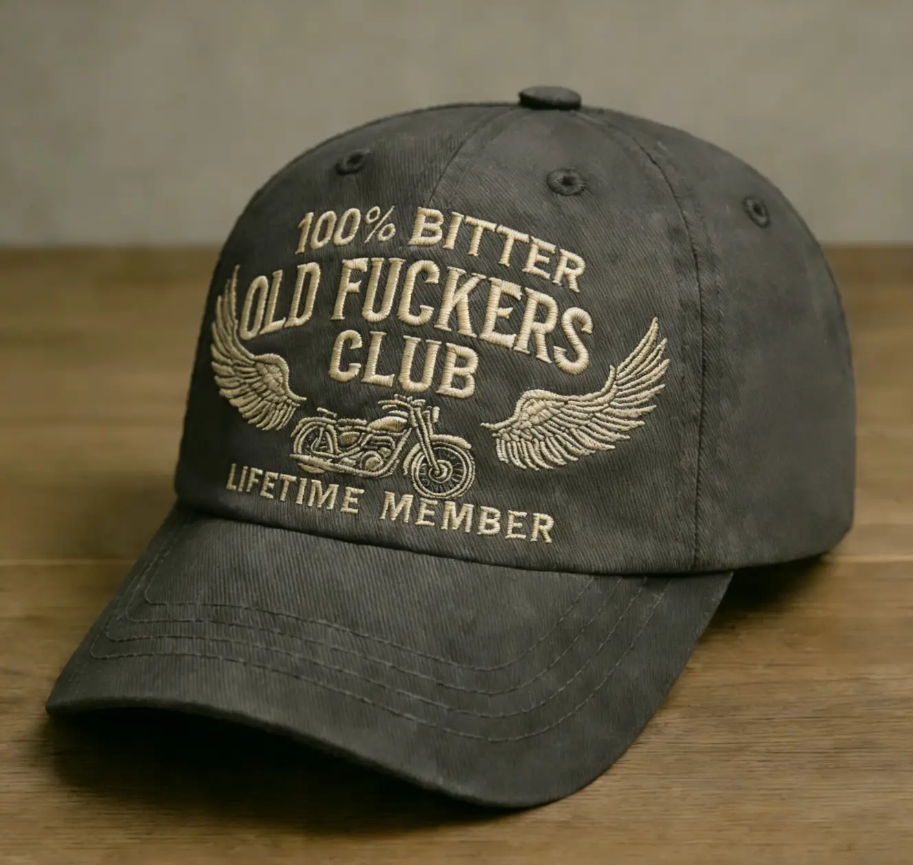 Cross-Border Veteran Eagle Cap Men White 250th Anniversary