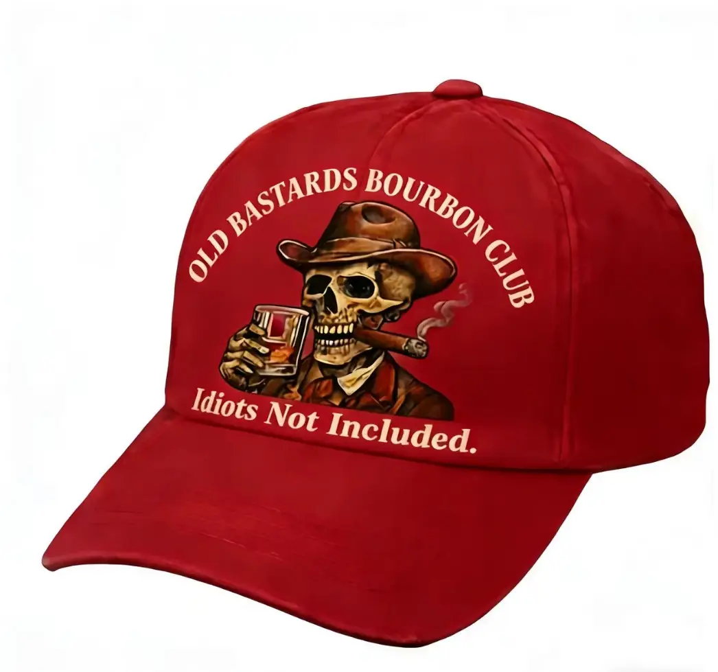 Cross-Border Veteran Eagle Cap Men White 250th Anniversary