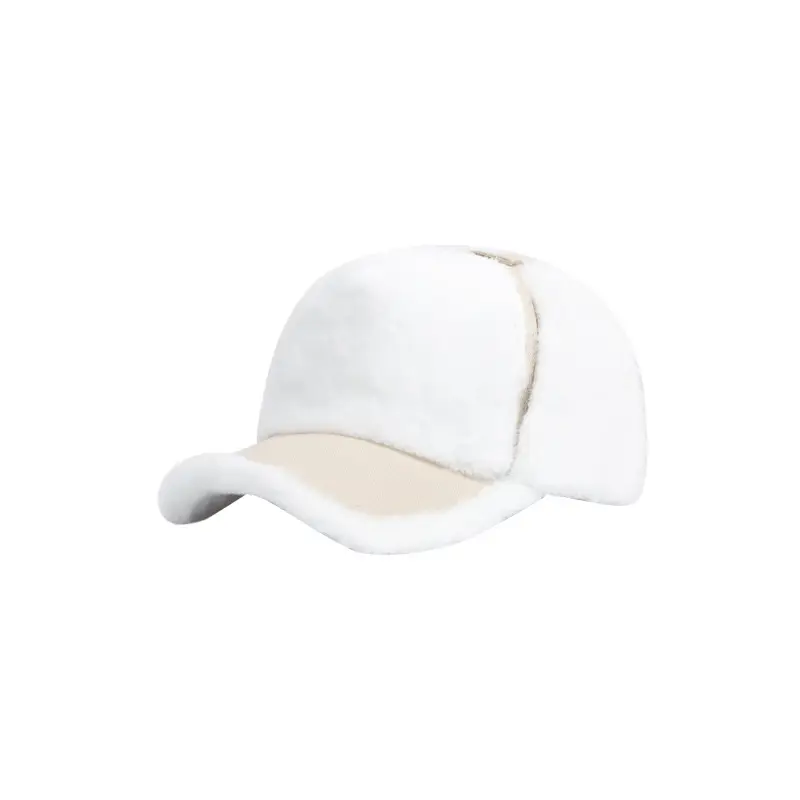 White Korean Style Baseball Cap Retro Japanese Versatile English Small - Image 9