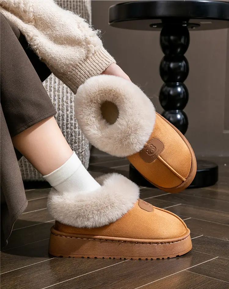 2025 Winter Warm Cotton Slippers for Women — feature 18