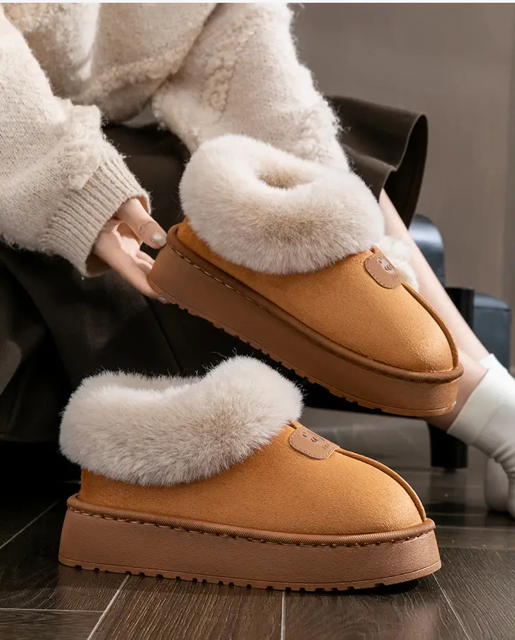 2025 Winter Warm Cotton Slippers for Women — feature 4