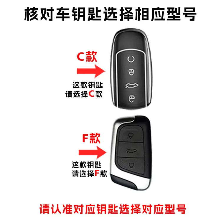 Chery Key Cover Discovery 06/Fengyun A8/Tiggo 7 Tiggo 8L Arrizo 8Pro Tiggo 9C-Dm Men and Women — feature 1