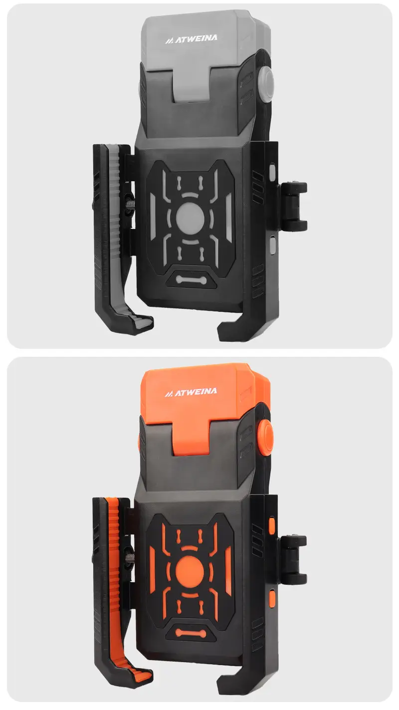 ATWEINA Multifunctional Mountain Bike Night Riding Light Mobile Phone Integrated Holder Anti-Shake Shock-Absorbing Horn Charging Strap — feature 13