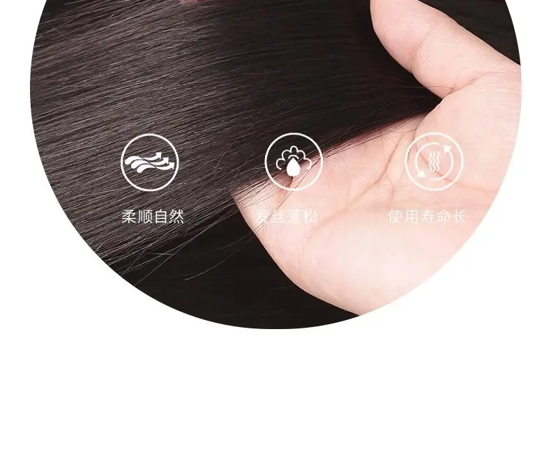 Luxurious Tassel Dragon Whisker Bun Hairpiece for Women, Hair Volume Enhancer, Fluffy Silk Flower Bun Hair Accessory — feature 10