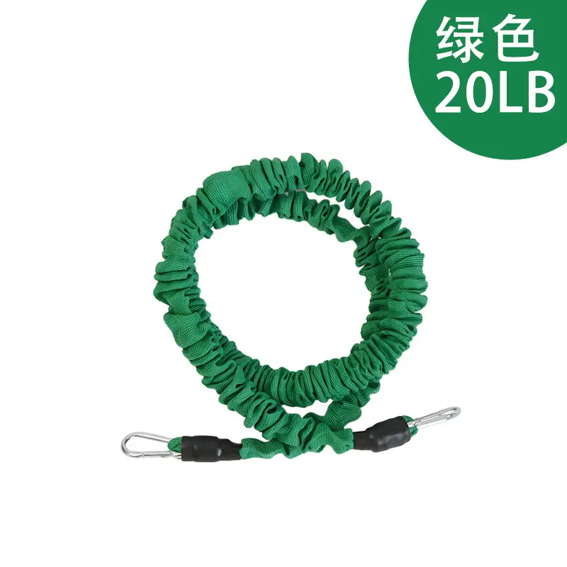 Tension Rope 11-Piece Set Tpe Fitness Puller Amazon Hot Selling Elastic Rope Multifunctional Resistance Rope