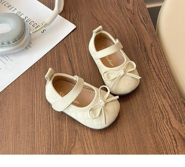 Little Baby Princess Shoes Spring and Autum Soft-Soled Baby Shoes for Girls Toddler Shoes 1 to 3 Years Old Soft Leather Girls' Shoes Flats — feature 10