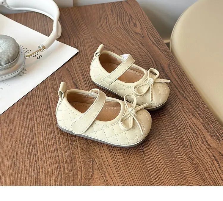 Little Baby Princess Shoes Spring and Autum Soft-Soled Baby Shoes for Girls Toddler Shoes 1 to 3 Years Old Soft Leather Girls' Shoes Flats — feature 11
