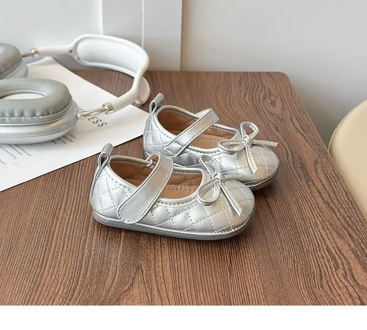 Little Baby Princess Shoes Spring and Autum Soft-Soled Baby Shoes for Girls Toddler Shoes 1 to 3 Years Old Soft Leather Girls' Shoes Flats — feature 13