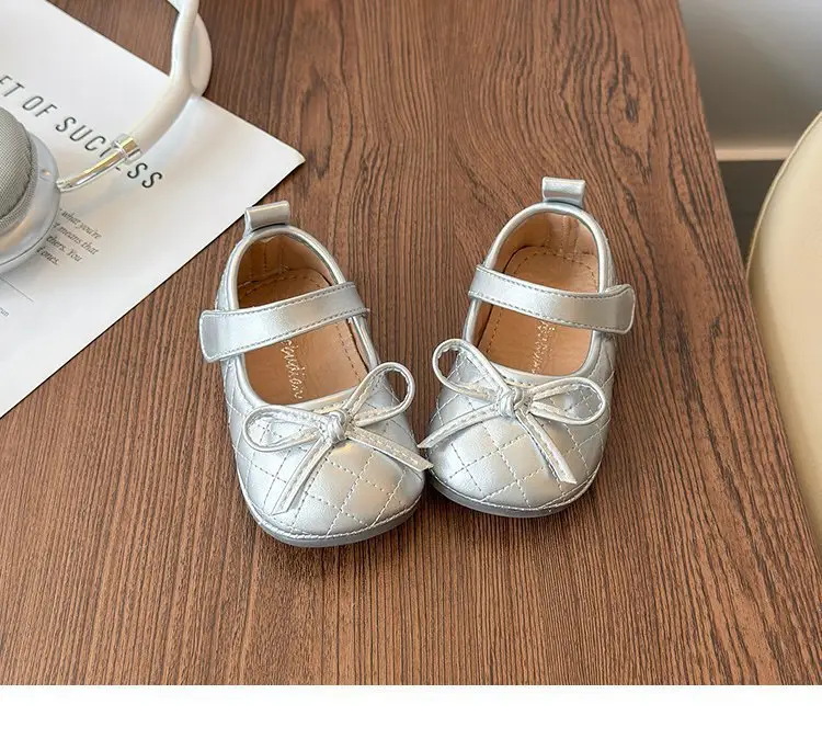 Little Baby Princess Shoes Spring and Autum Soft-Soled Baby Shoes for Girls Toddler Shoes 1 to 3 Years Old Soft Leather Girls' Shoes Flats — feature 16